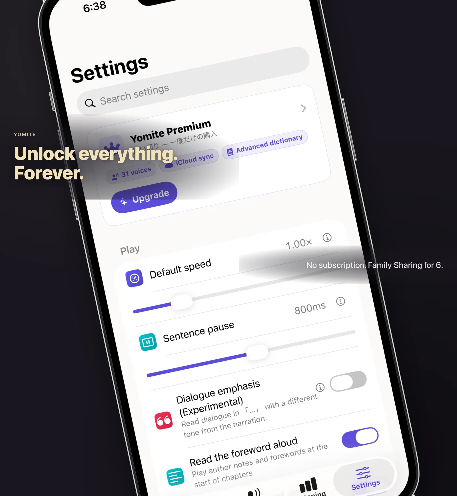 Premium: unlock everything forever